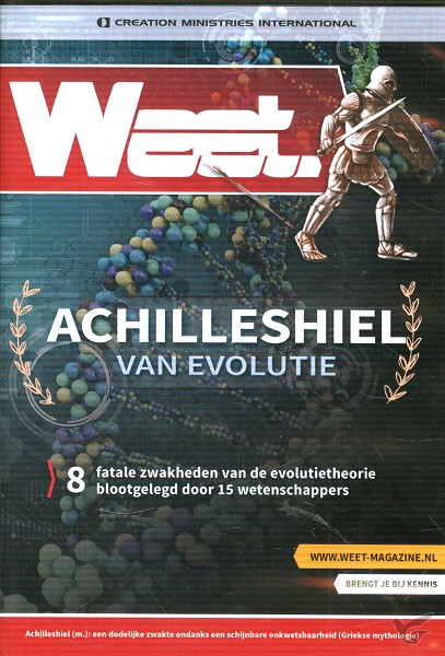 Productafbeelding: voorkant van Achilleshiel Van De Evolutie (WEET)