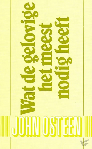 Productafbeelding: voorkant van Wat de gelovige het meest nodig heeft