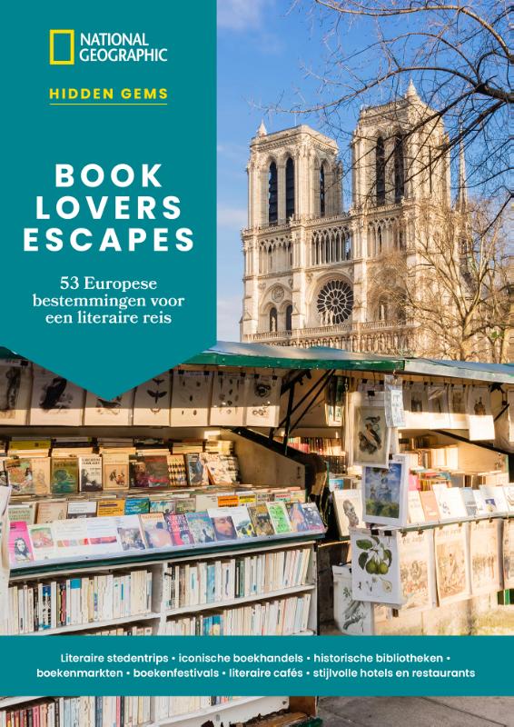 Productafbeelding: voorkant van Book Lovers Escapes - 53 Europese bestemmingen voor een literaire reis