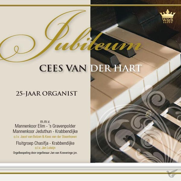 Productafbeelding: voorkant van Jubileum 25 jaar organist