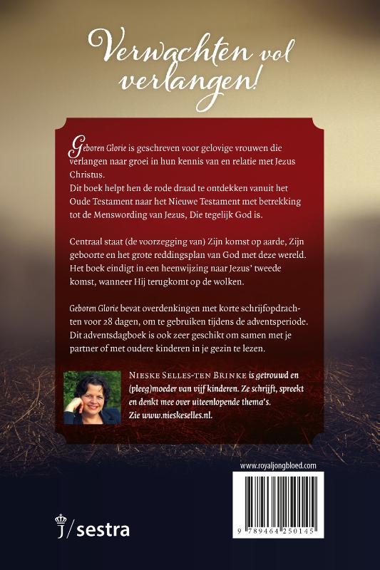 Productafbeelding: achterkant van Geboren Glorie