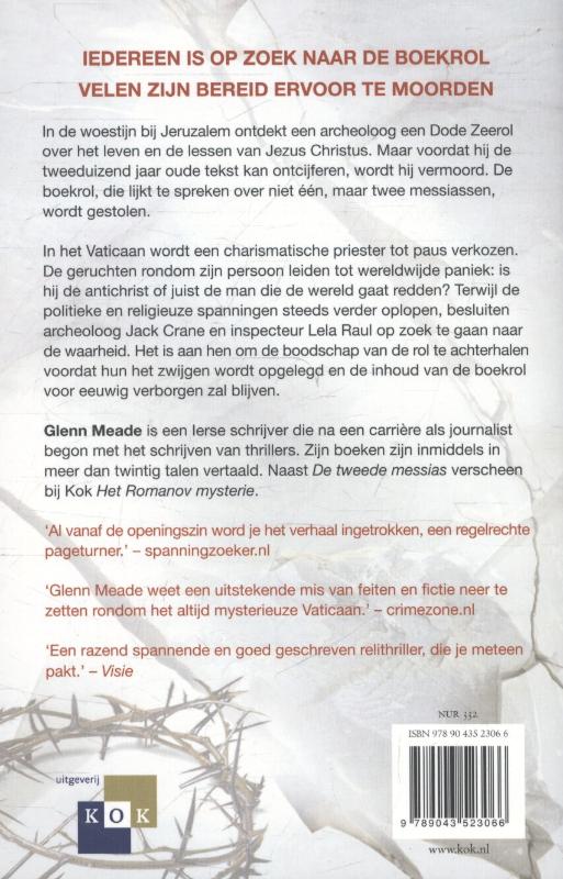 Productafbeelding: achterkant van De tweede messias