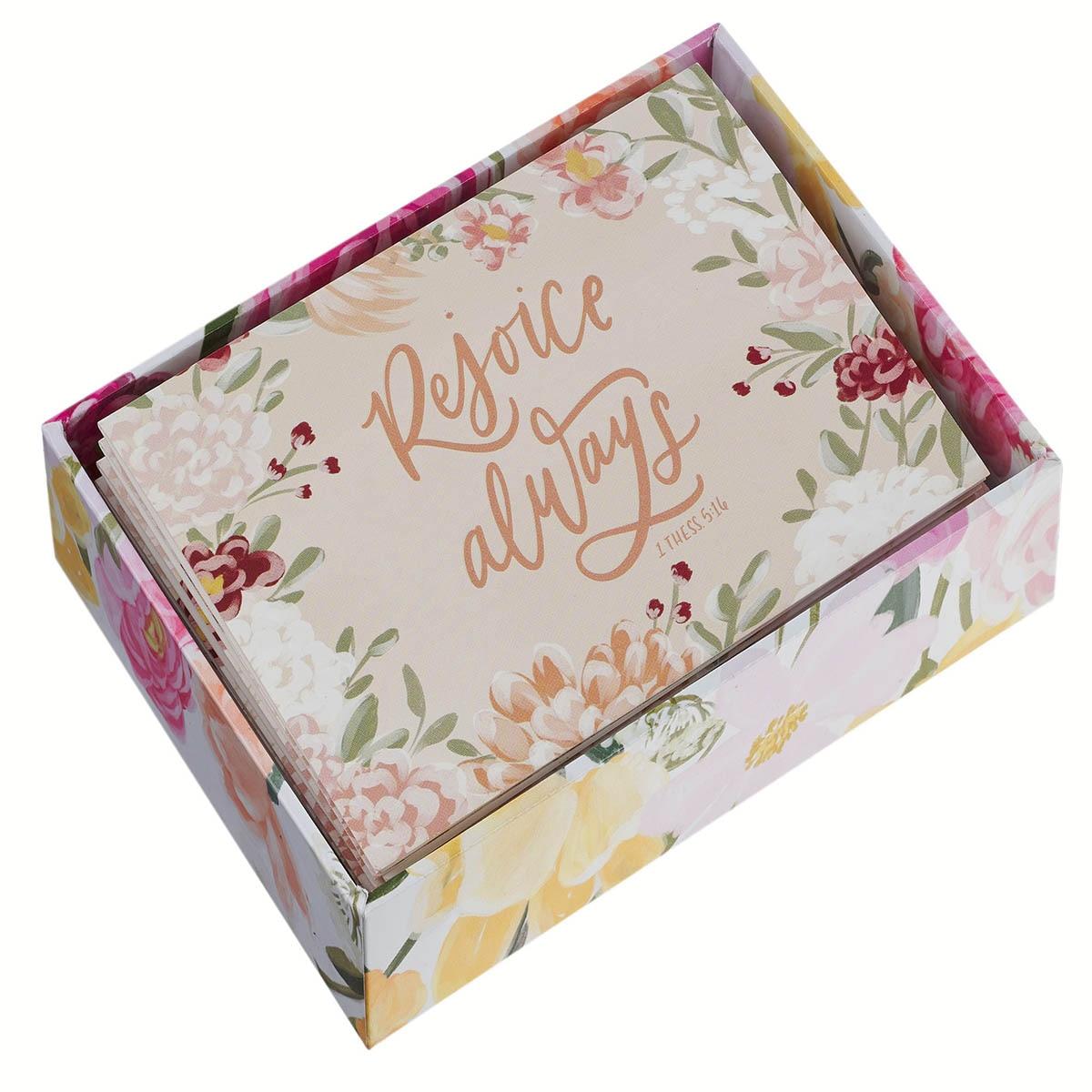 Productafbeelding: voorkant van 4 Scripture Designs (20 Cards) Boxed Greeting Cards