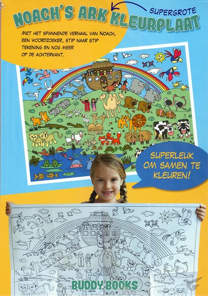Productafbeelding: voorkant van Noach's ark kleurplaat