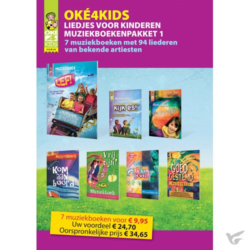 Productafbeelding: voorkant van Pakket muziekboeken 1
