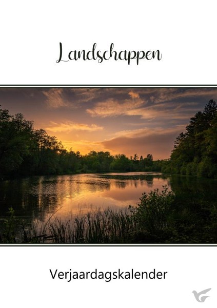 Productafbeelding: voorkant van Verjaardagskalender landschappen