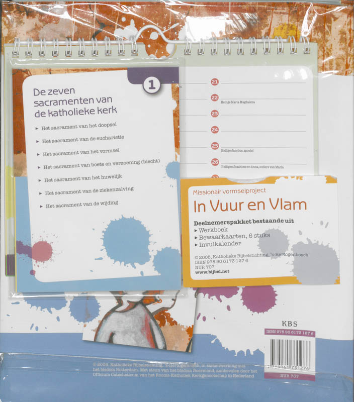 Productafbeelding: achterkant van In Vuur en Vlam