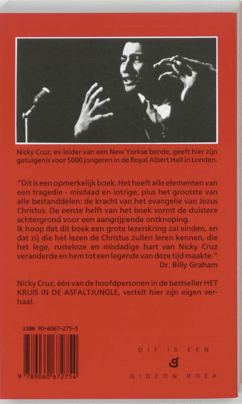 Productafbeelding: achterkant van Ik zal nooit meer huilen