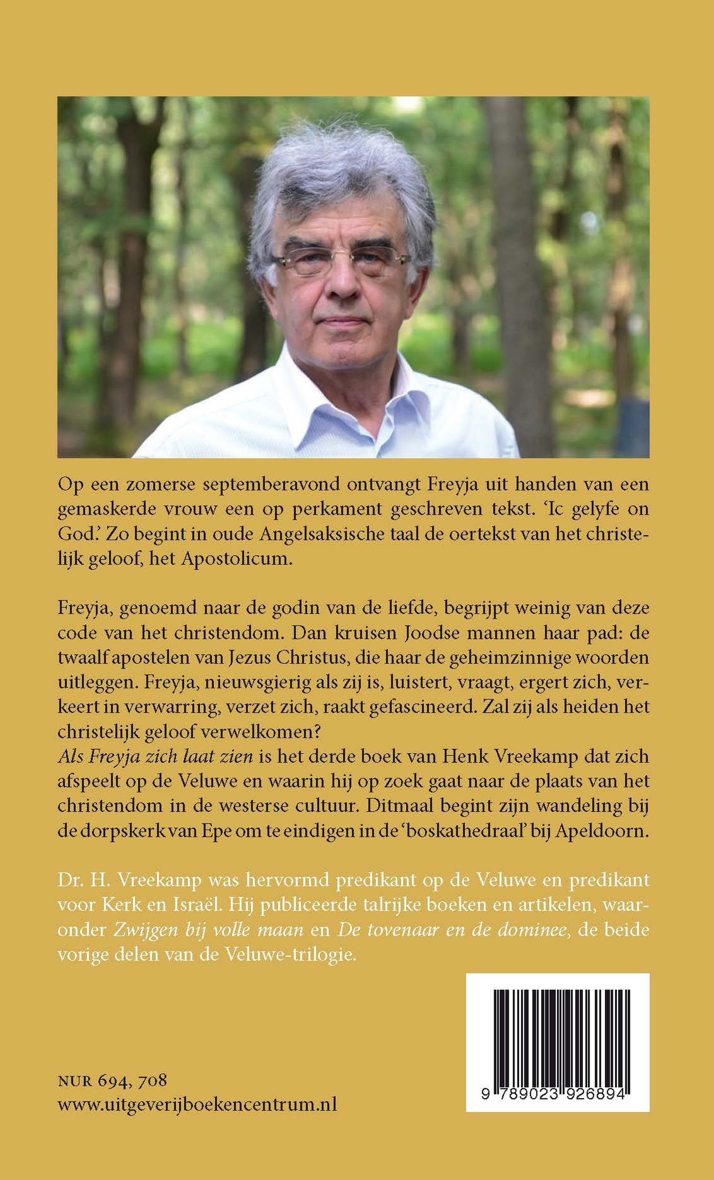 Productafbeelding: achterkant van Als Freyja zich laat zien