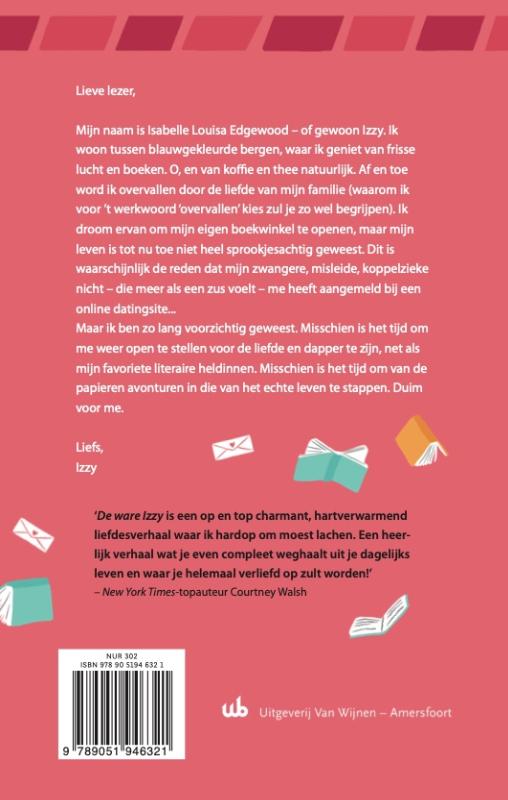 Productafbeelding: achterkant van De ware Izzy