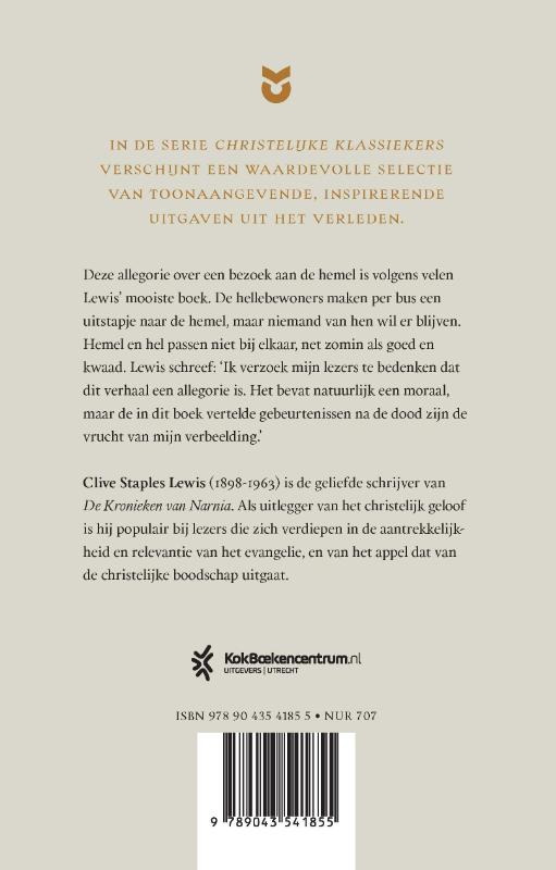 Productafbeelding: achterkant van De grote scheiding