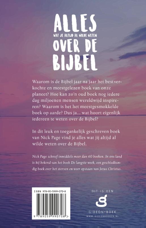 Productafbeelding: achterkant van Alles over de Bijbel