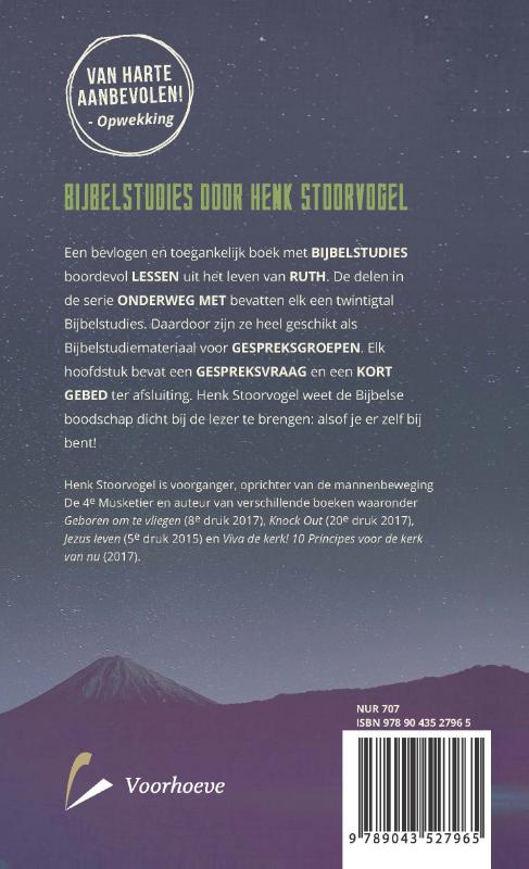 Productafbeelding: achterkant van Onderweg met Ruth