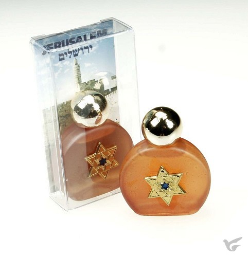 Productafbeelding: voorkant van Eau de parfum jerusalem davidster 7ml