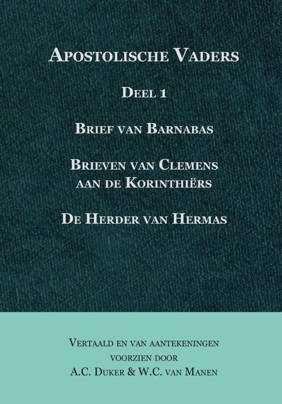 Productafbeelding: voorkant van Apostolische vaders deel 1