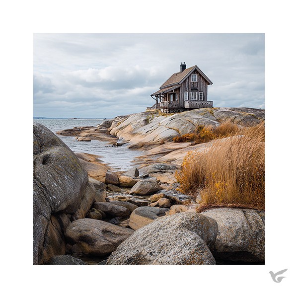 Productafbeelding: voorkant van Kaart Huis op de rots