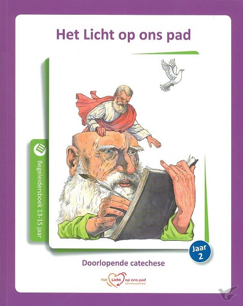 Productafbeelding: voorkant van Licht op ons pad begeleidersboek 13-15 j