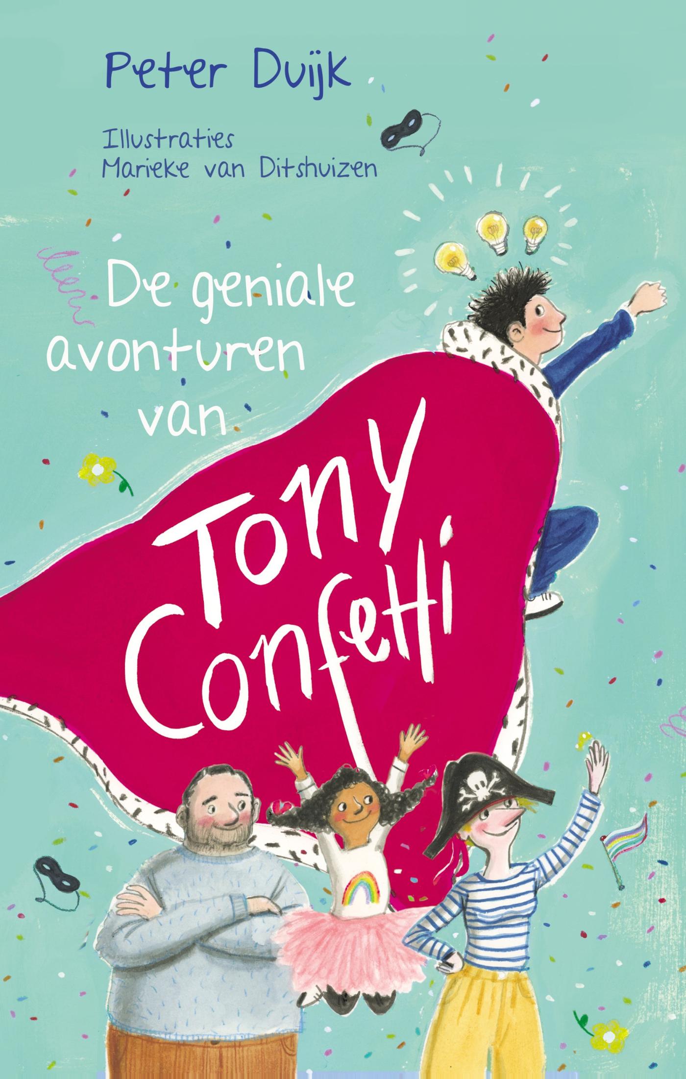 Productafbeelding: voorkant van De geniale avonturen van Tony Confetti
