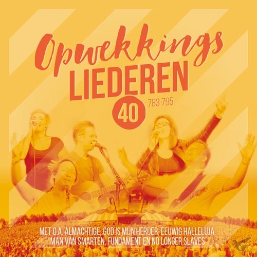 Productafbeelding: voorkant van Opwekking 40 cd + dvd  (783-795)