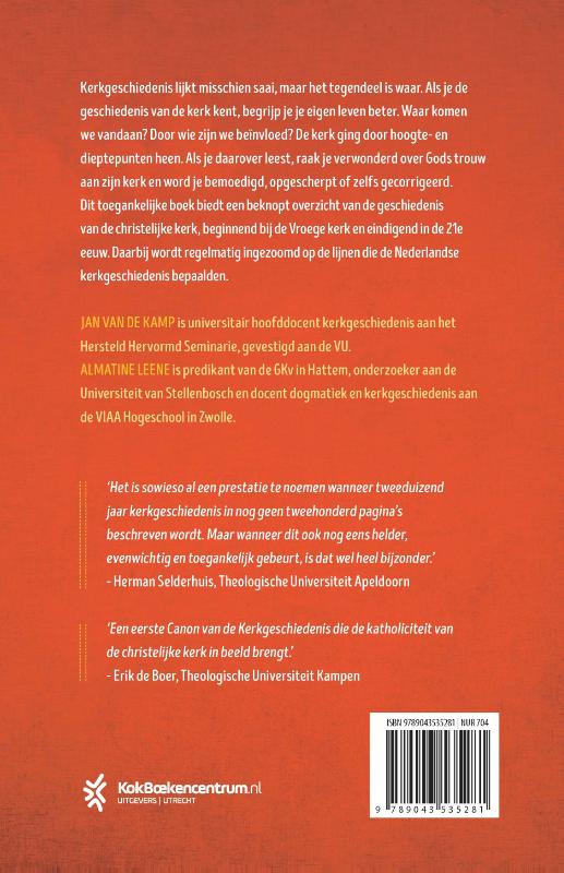 Productafbeelding: achterkant van Kerkgeschiedenis voor iedereen