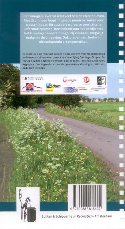 Productafbeelding: achterkant van Langs dorpen rondom de stad Groningen