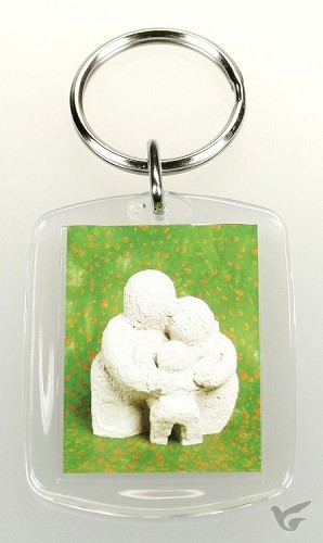 Productafbeelding: voorkant van Sleutelhanger blijf kind van God mt