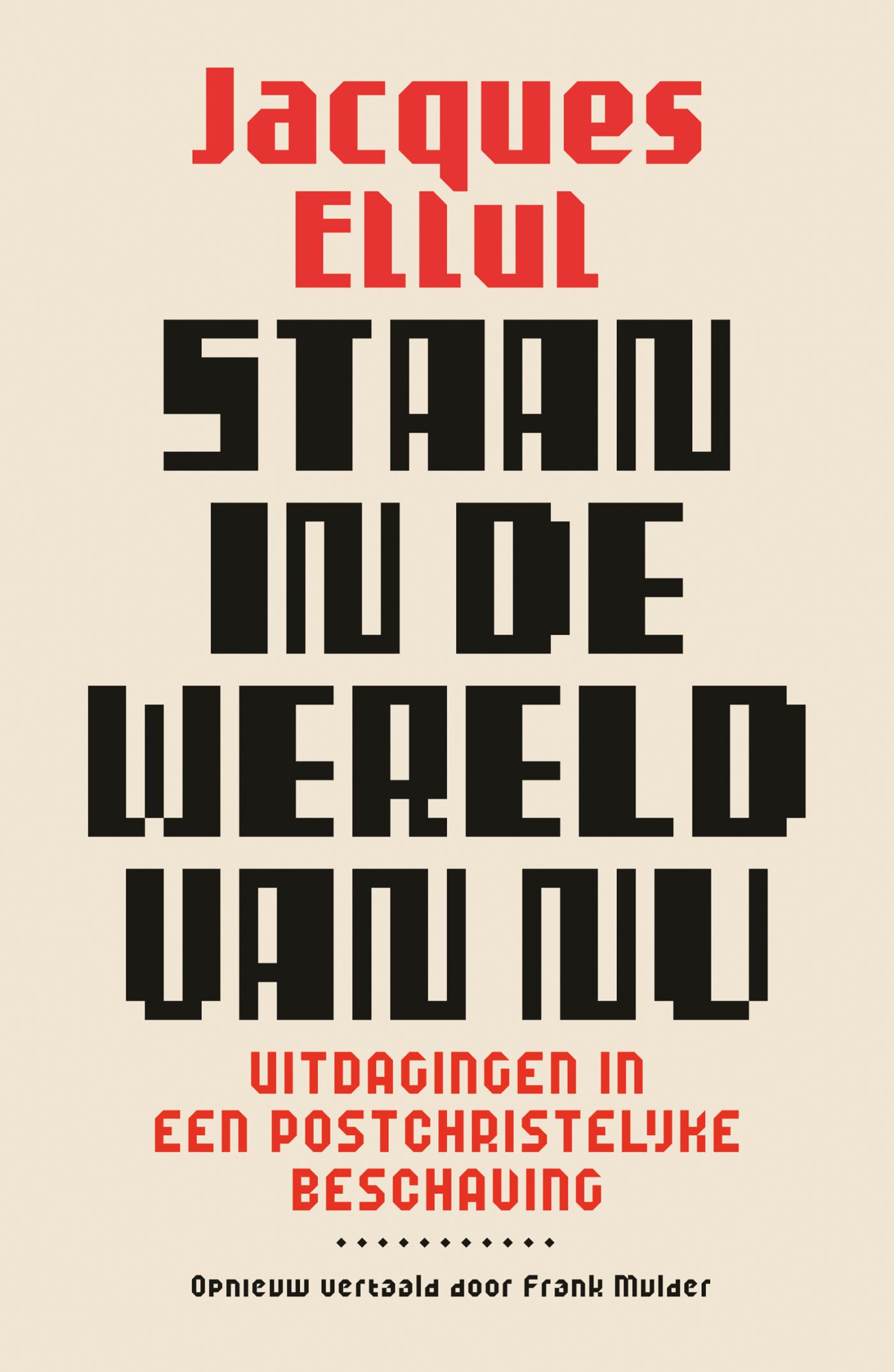 Productafbeelding: voorkant van Staan in de wereld van nu