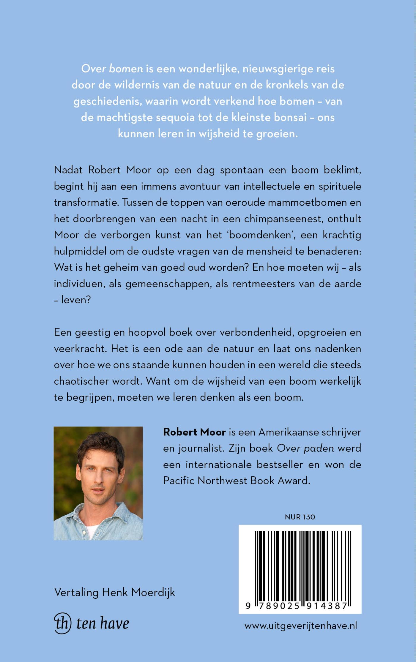 Productafbeelding: achterkant van Over bomen