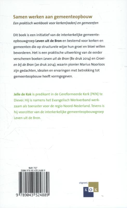 Productafbeelding: achterkant van Drinken uit de Bron