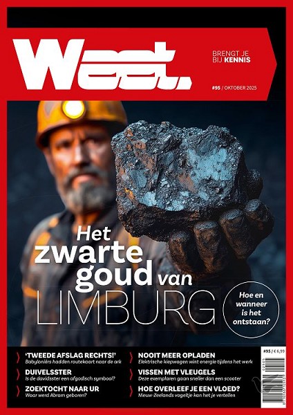 Productafbeelding: voorkant van Weet magazine 2025 oktober nr 95