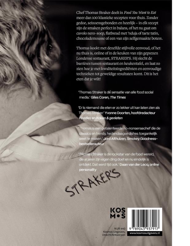 Productafbeelding: achterkant van Food You Want To Eat - Nederlandse editie