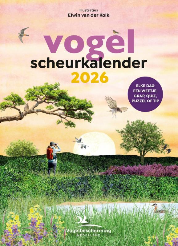 Productafbeelding: voorkant van Vogelscheurkalender 2026