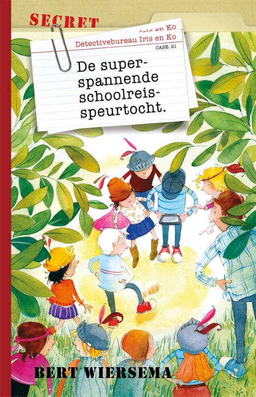 Productafbeelding: voorkant van De superspannende schoolreisspeurtocht
