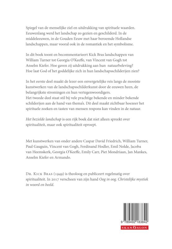 Productafbeelding: achterkant van Het bezielde landschap