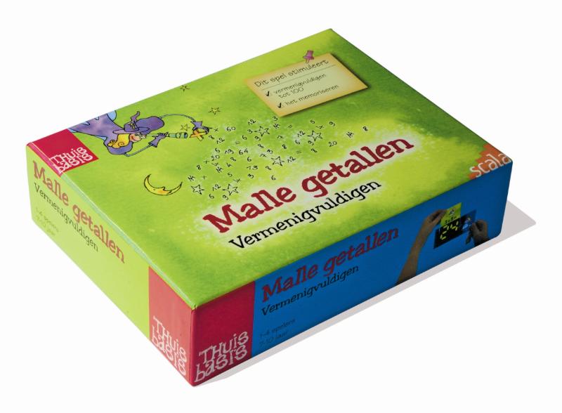 Productafbeelding: voorkant van Malle Getallen Vermenigvuldigen