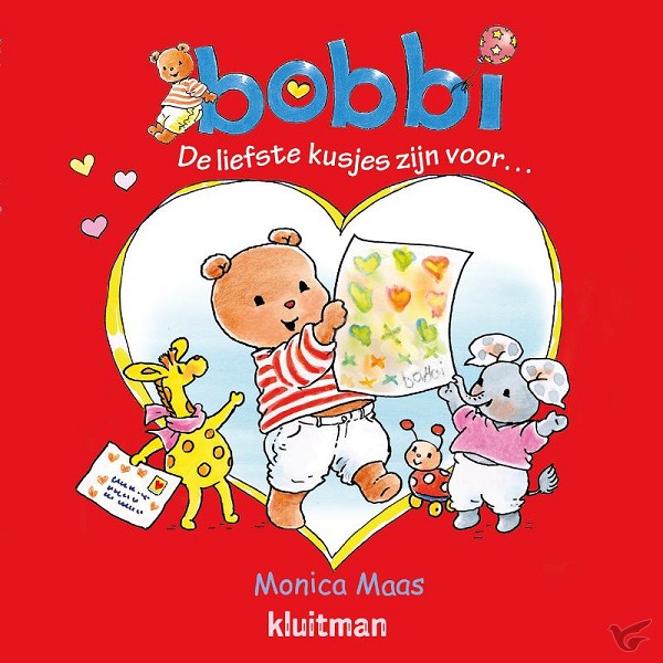 Productafbeelding: voorkant van Bobbi de liefste kusjes zijn voor...