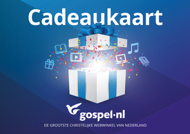 Productafbeelding: voorkant van Cadeaukaart Gospel.nl - Waarde € 10
