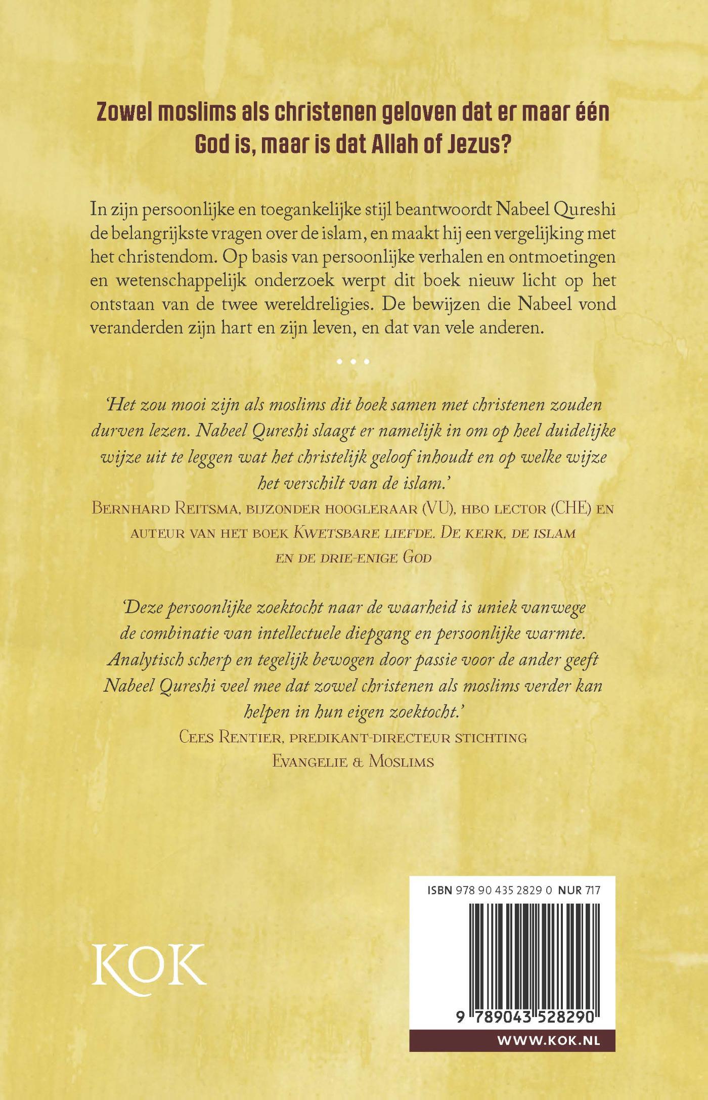 Productafbeelding: achterkant van Allah of Jezus?