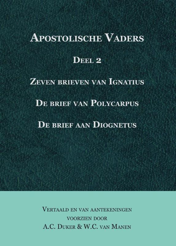 Productafbeelding: voorkant van Apostolische vaders deel 2