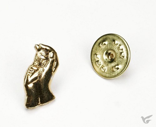 Productafbeelding: voorkant van Reverpin goudkl kind in hand