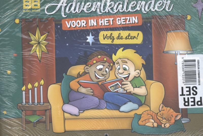Productafbeelding: voorkant van Adventkalender Bijbel Basics Set van 3