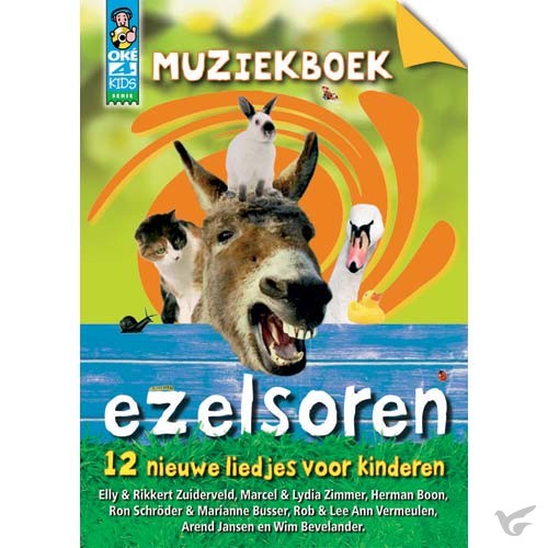 Productafbeelding: voorkant van Ezelsoren muziekboek