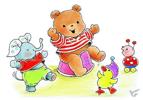 Productafbeelding: voorkant van Ansichtkaart 15x10,5 bobbi op potje