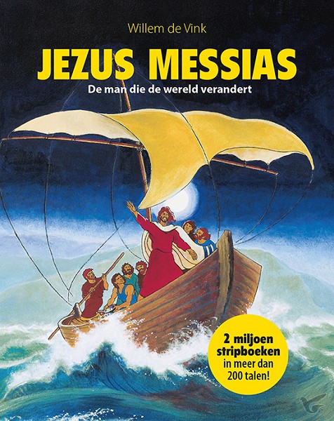 Productafbeelding: voorkant van Jezus Messias stripboek