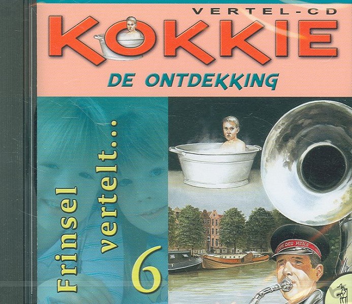 Productafbeelding: voorkant van Kokkie 6 de ontdekking luisterboek