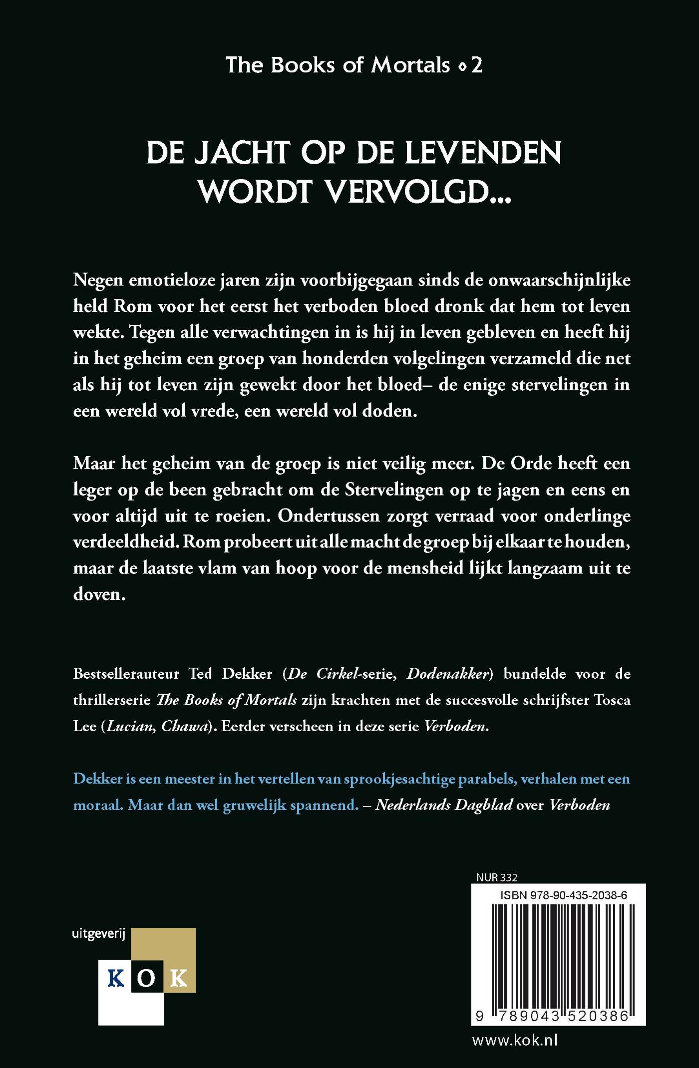 Productafbeelding: achterkant van Sterfelijk