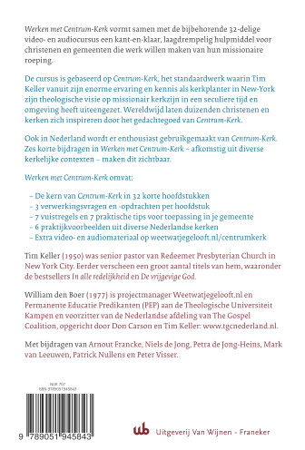 Productafbeelding: achterkant van Werken met Centrum-Kerk