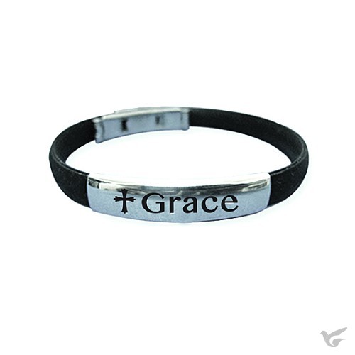 Productafbeelding: voorkant van Silicone bracelet grace