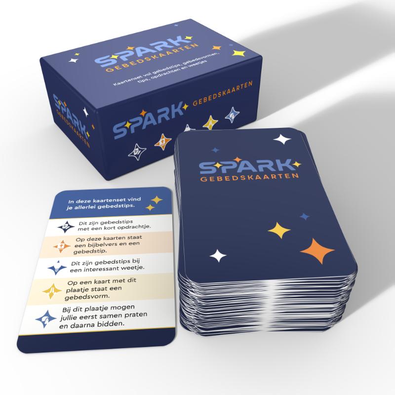 Productafbeelding: voorkant van SPARK Gebedskaarten